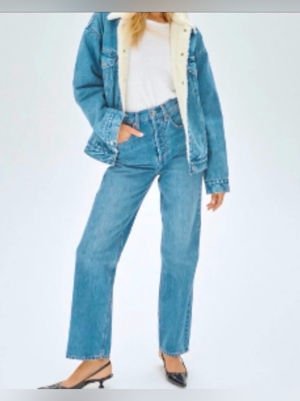 Denim Forum The Joni High Rise Loose 29L